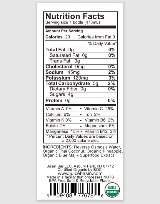 Mission Blue 16 oz - Hydrate