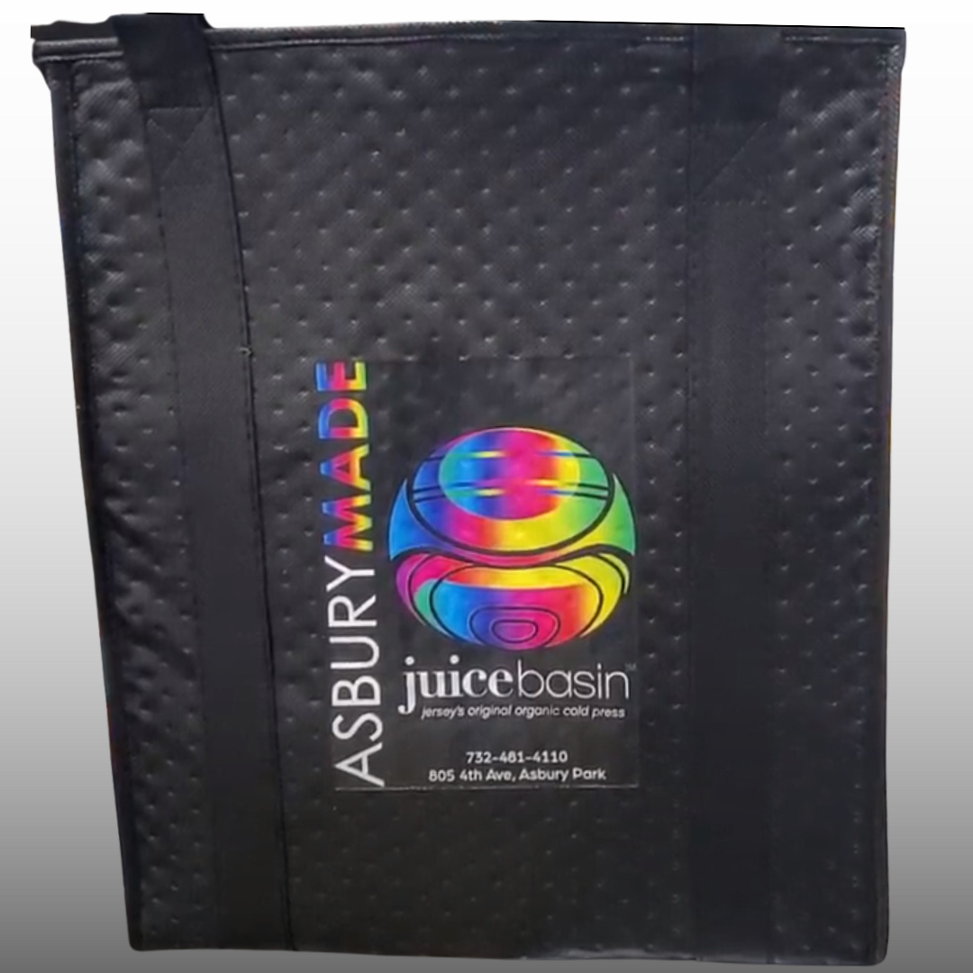 Insulated Black Cooler Bag