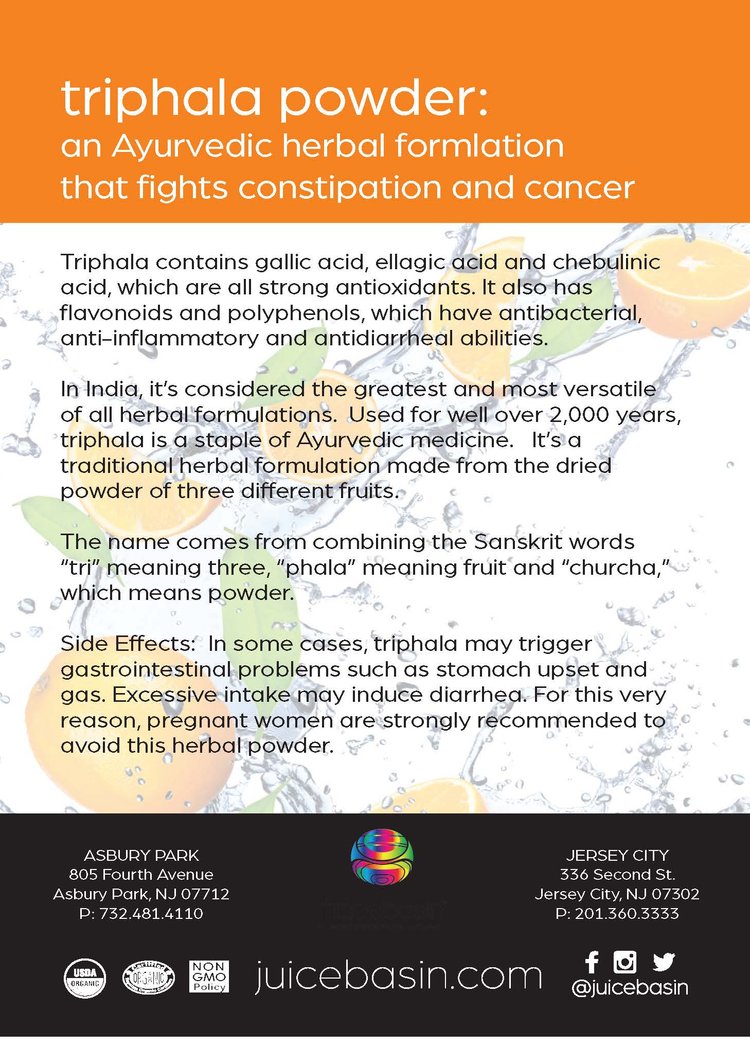 Colon Cleanse Triphala Powder