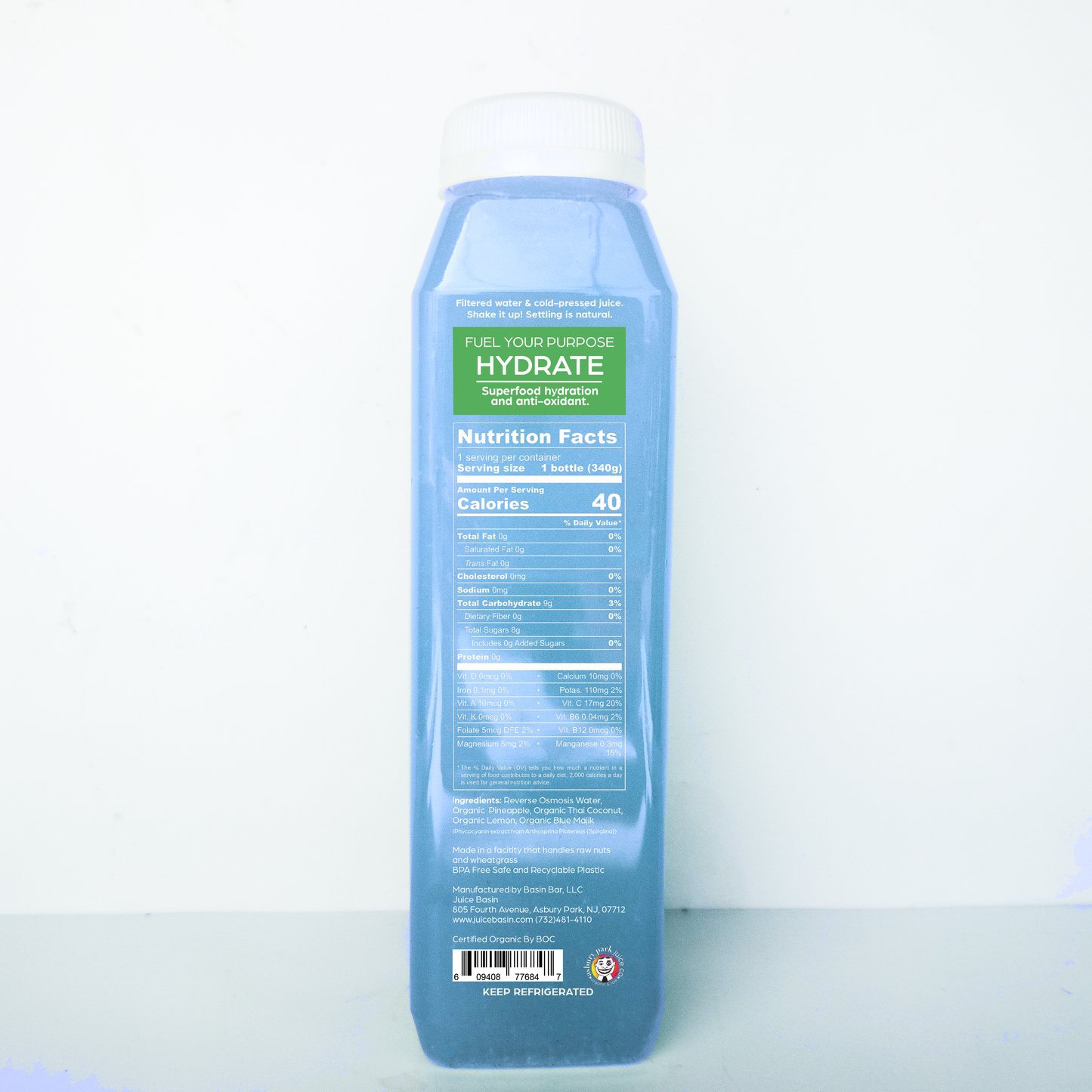 Mission Blue 12 oz - Hydrate