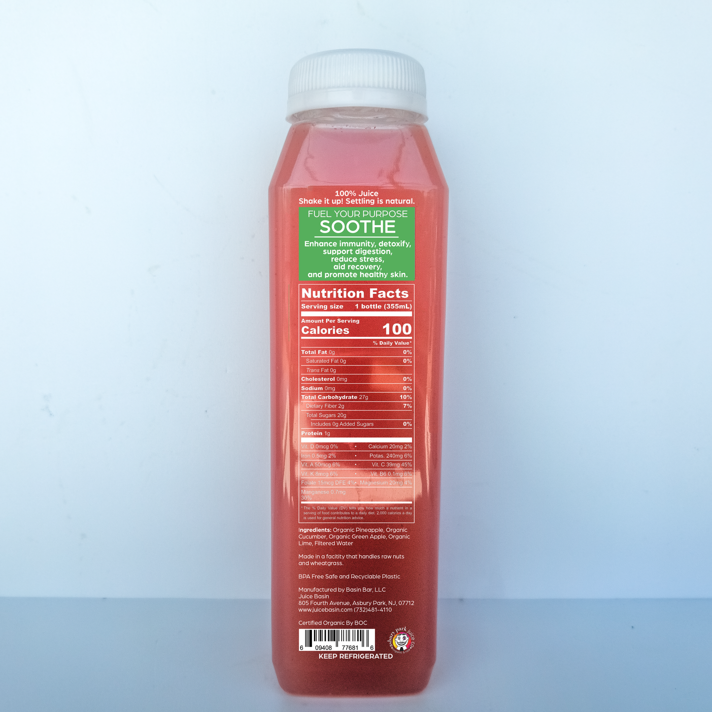 Tropical 12 oz - Digestion
